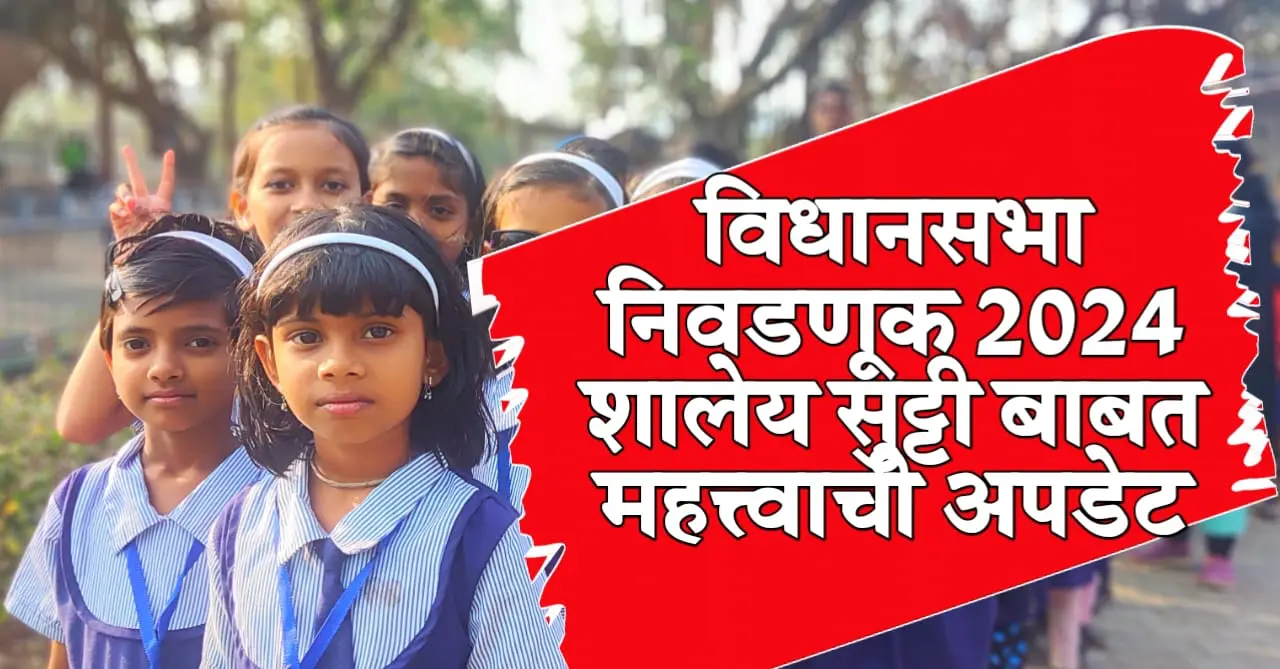 विधानसभा निवडणूक शाळांना सुट्टी