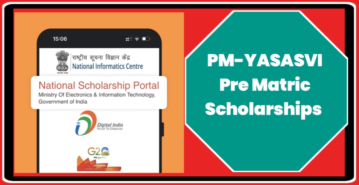 PM-YASASVI Pre Matric Scholarship